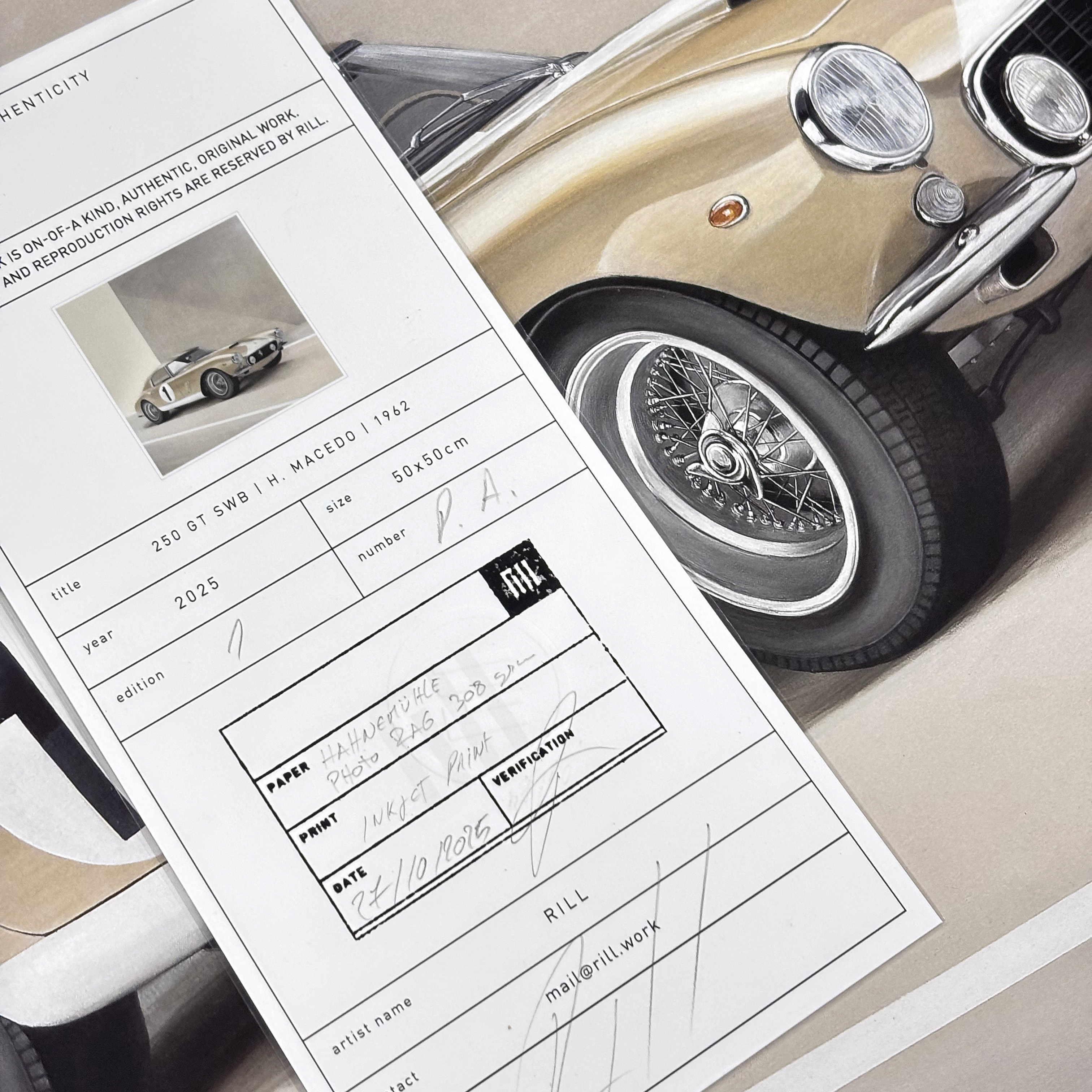 250 GT SWB | H. MACEDO | 1962