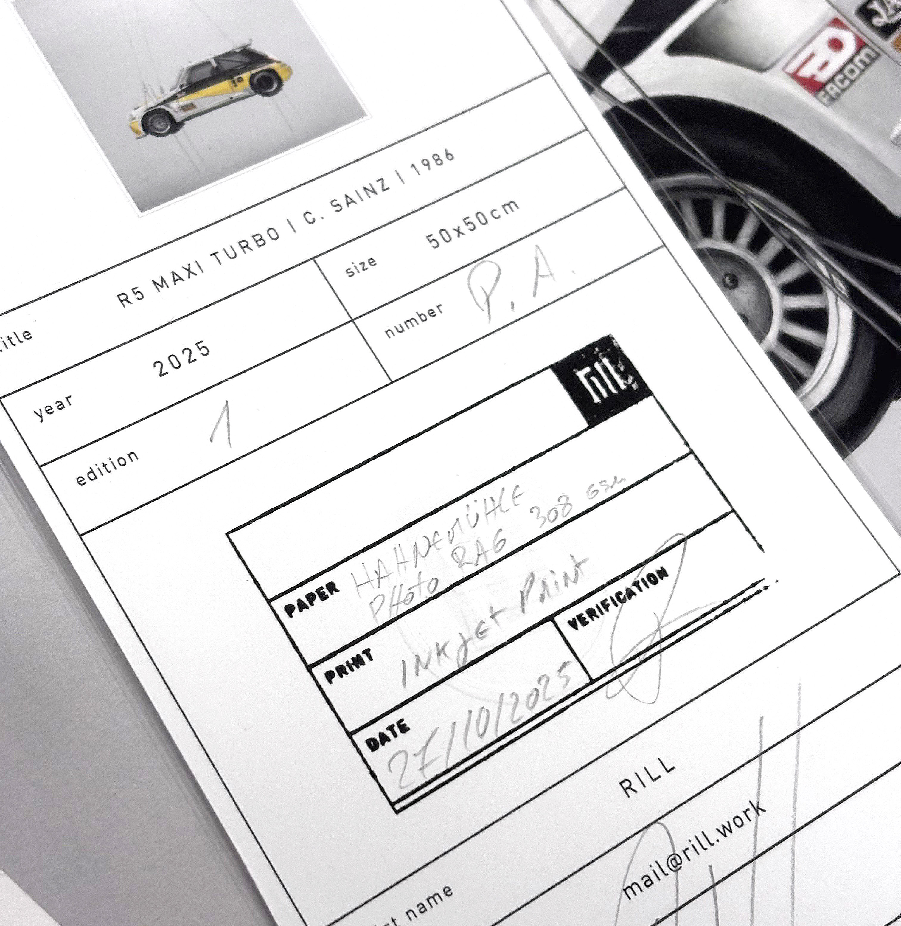 R5 MAXI TURBO | C. SAINZ | 1986