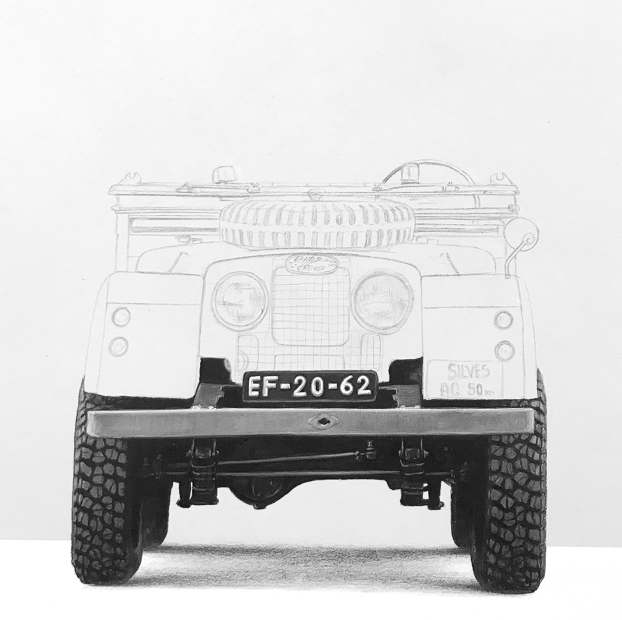 LAND ROVER SERIE 86" (FRONT) LAND ROVER SERIE 86" (FRONT)