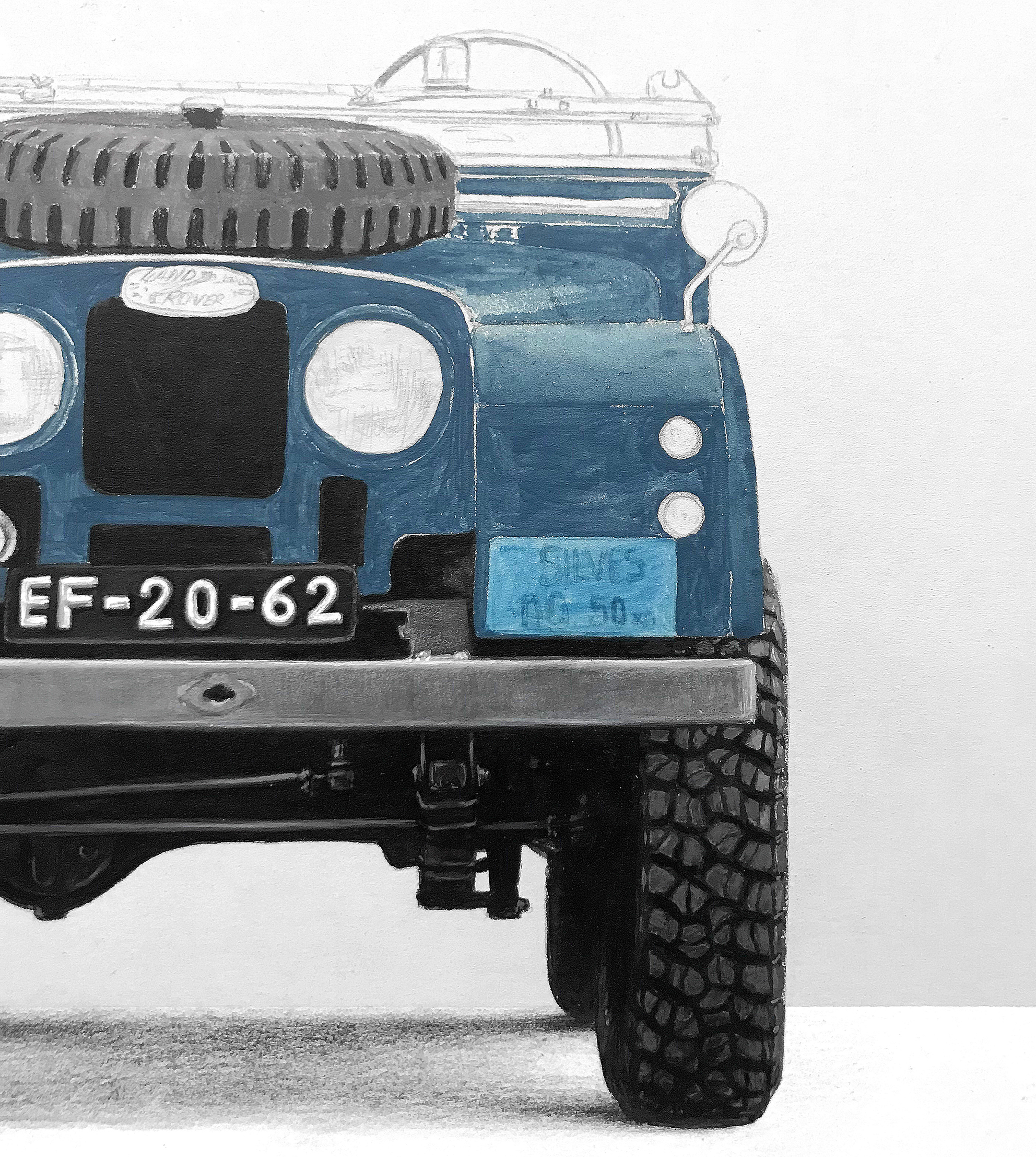 LAND ROVER SERIE 86" (FRONT) LAND ROVER SERIE 86" (FRONT)