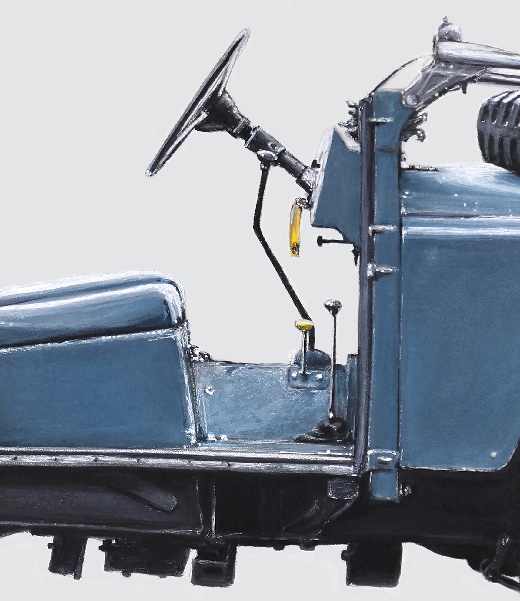 LAND ROVER SERIE 86" ( SIDE )