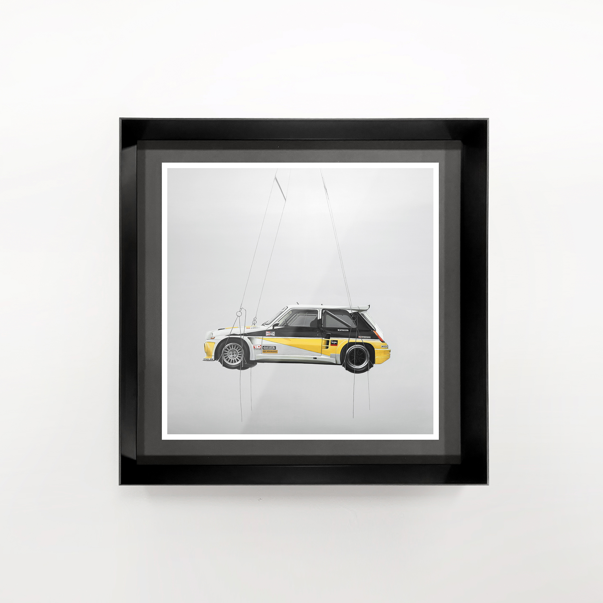 R5 MAXI TURBO | C. SAINZ | 1986 + MOLDURA (FRAME)